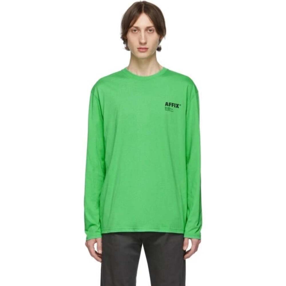 Affix x Kiko Kostadinov Utility Long Sleeve T-Shirt US M EU 48 Mens Green $100